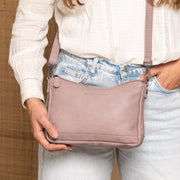 Irving Full-Grain Leather Shoulder Bag レディース – alternate product view 2