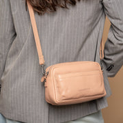 Liora Full-Grain Leather Shoulder Bag レディース – alternate product view 2