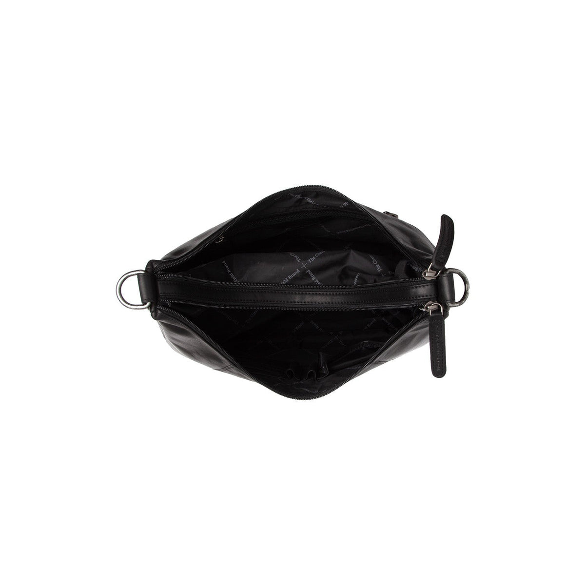 Marle Full-Grain Leather Shoulder Bag レディース - Structured Side Profile Showing Gusset Depth &amp; Expansion Capacity