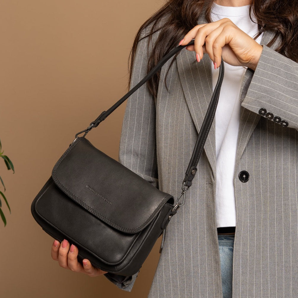 Miloa Full-Grain Leather Shoulder Bag レディース – alternate product view 2