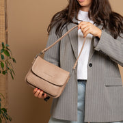 Miloa Full-Grain Leather Shoulder Bag レディース – alternate product view 3