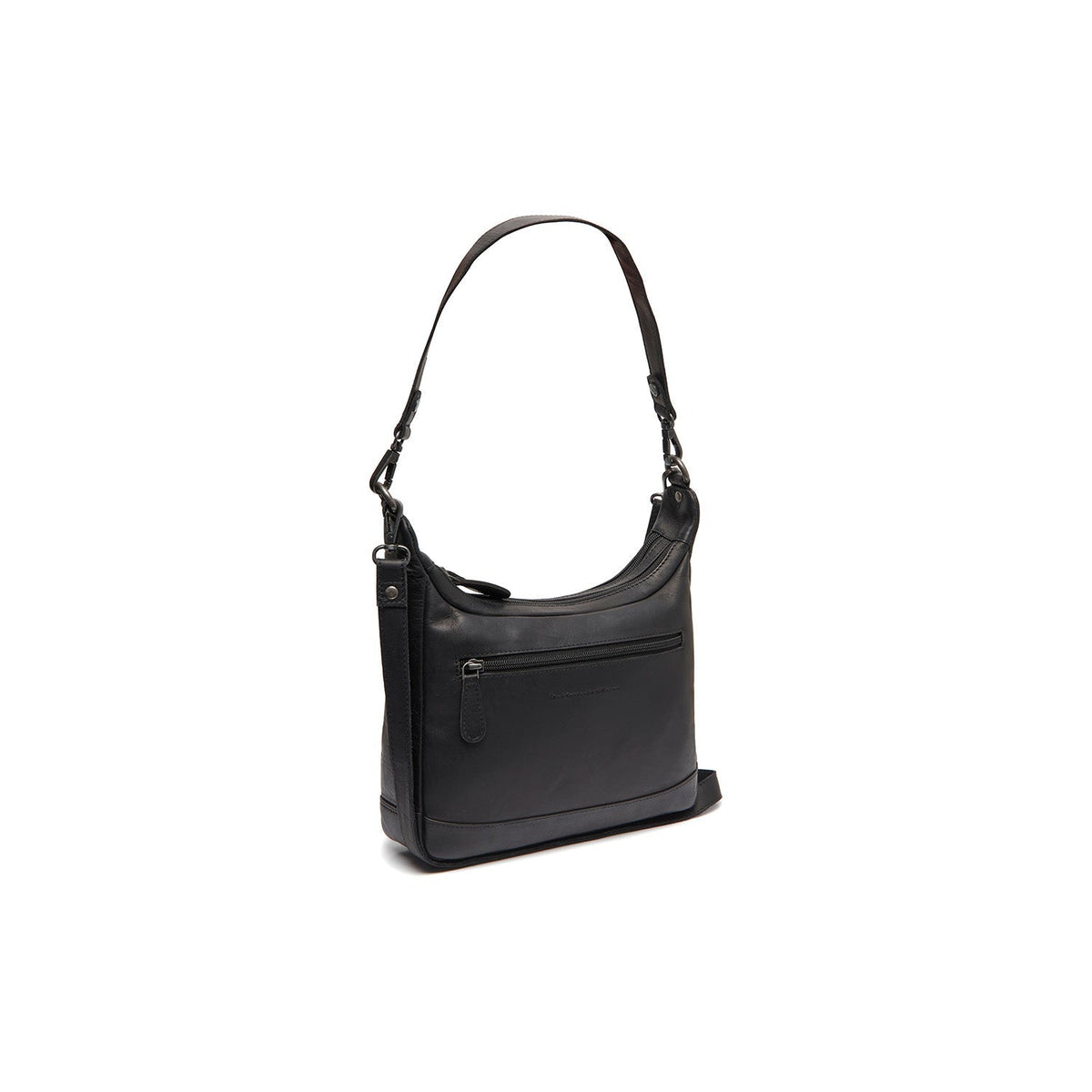 Mirave Full-Grain Leather Shoulder Bag レディース in Classic 100% Full-Grain Leather - Full Exterior Front Profile View | Buy Online