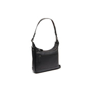 Mirave Full-Grain Leather Shoulder Bag レディース in Classic 100% Full-Grain Leather - Full Exterior Front Profile View | Buy Online