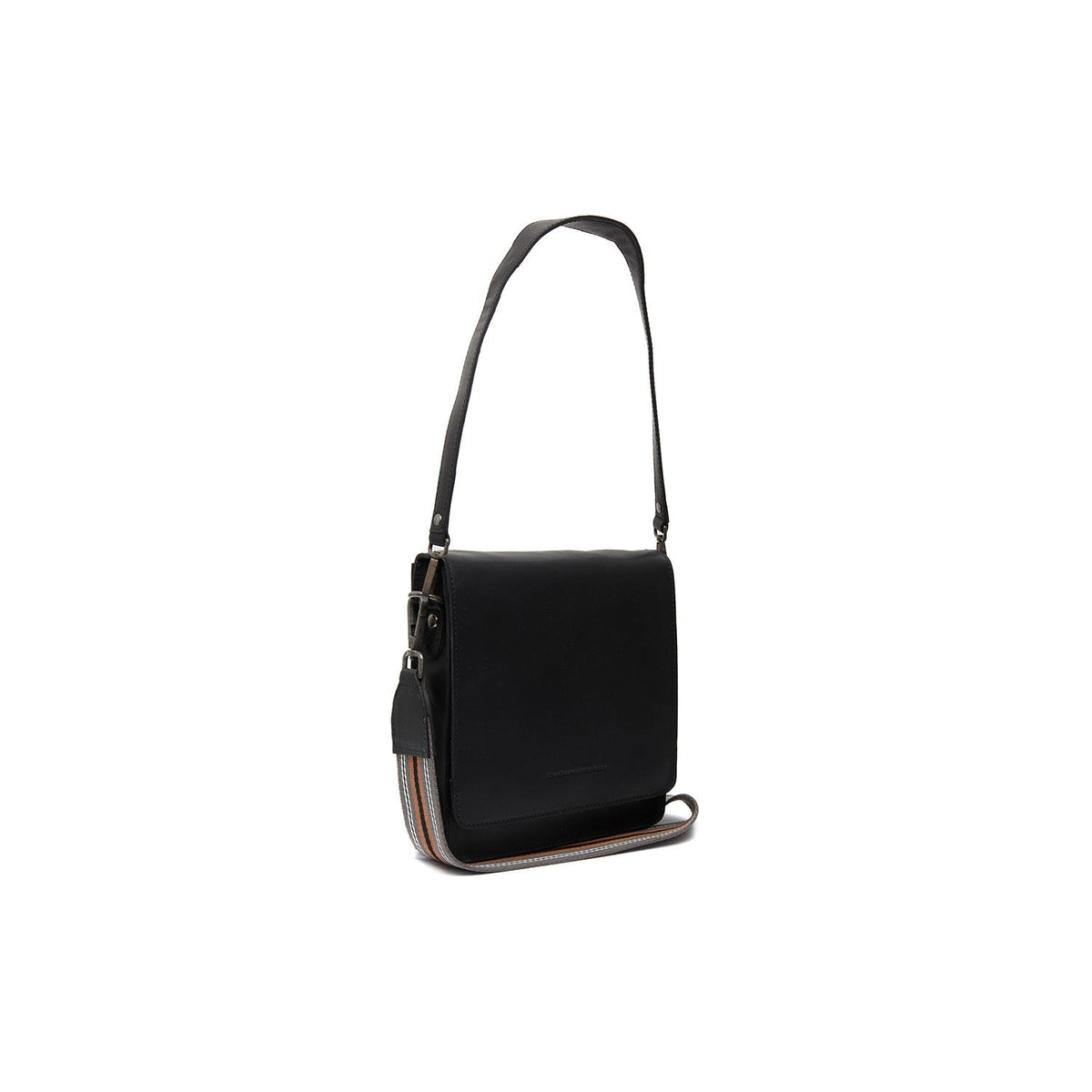 Osuna Full-Grain Leather Shoulder Bag レディース in Classic 100% Full-Grain Leather - Full Exterior Front Profile View | Buy Online
