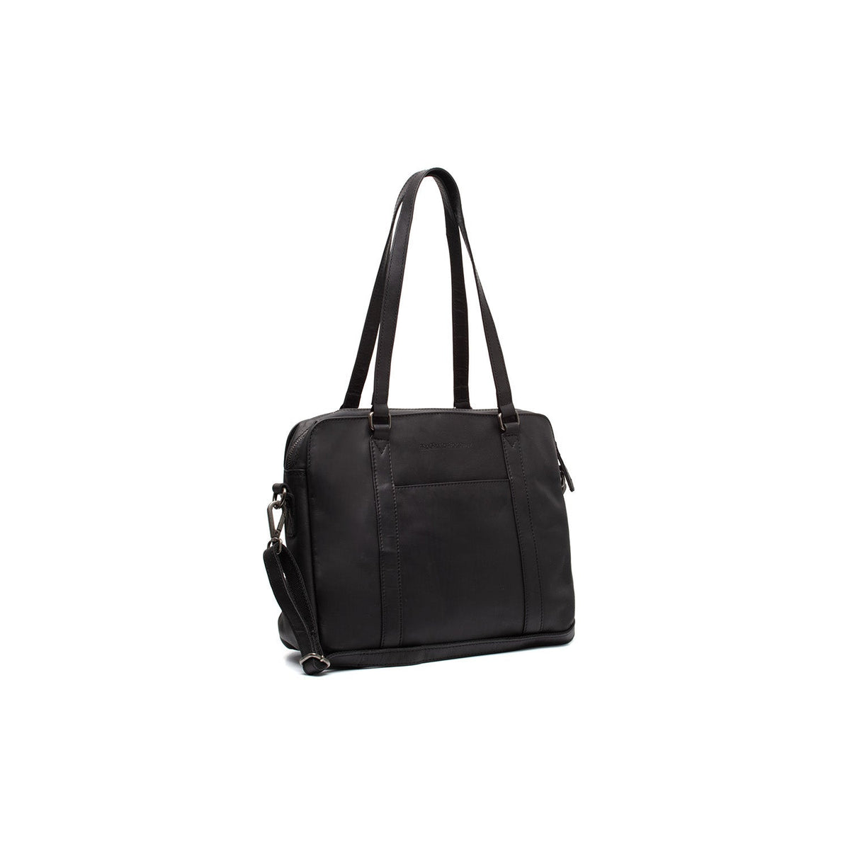 Pretoria Full-Grain Leather Shoulder Bag レディース in Classic 100% Full-Grain Leather - Full Exterior Front Profile View | Buy Online