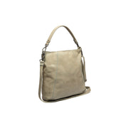 Sintra Full-Grain Leather Shoulder Bag レディース in Classic 100% Full-Grain Leather - Full Exterior Front Profile View | Buy Online