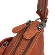 Tivra Full-Grain Leather Shoulder Bag レディース – alternate product view 3