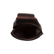 Brown Leather Sling Bag Bowey レディース, detail view 3