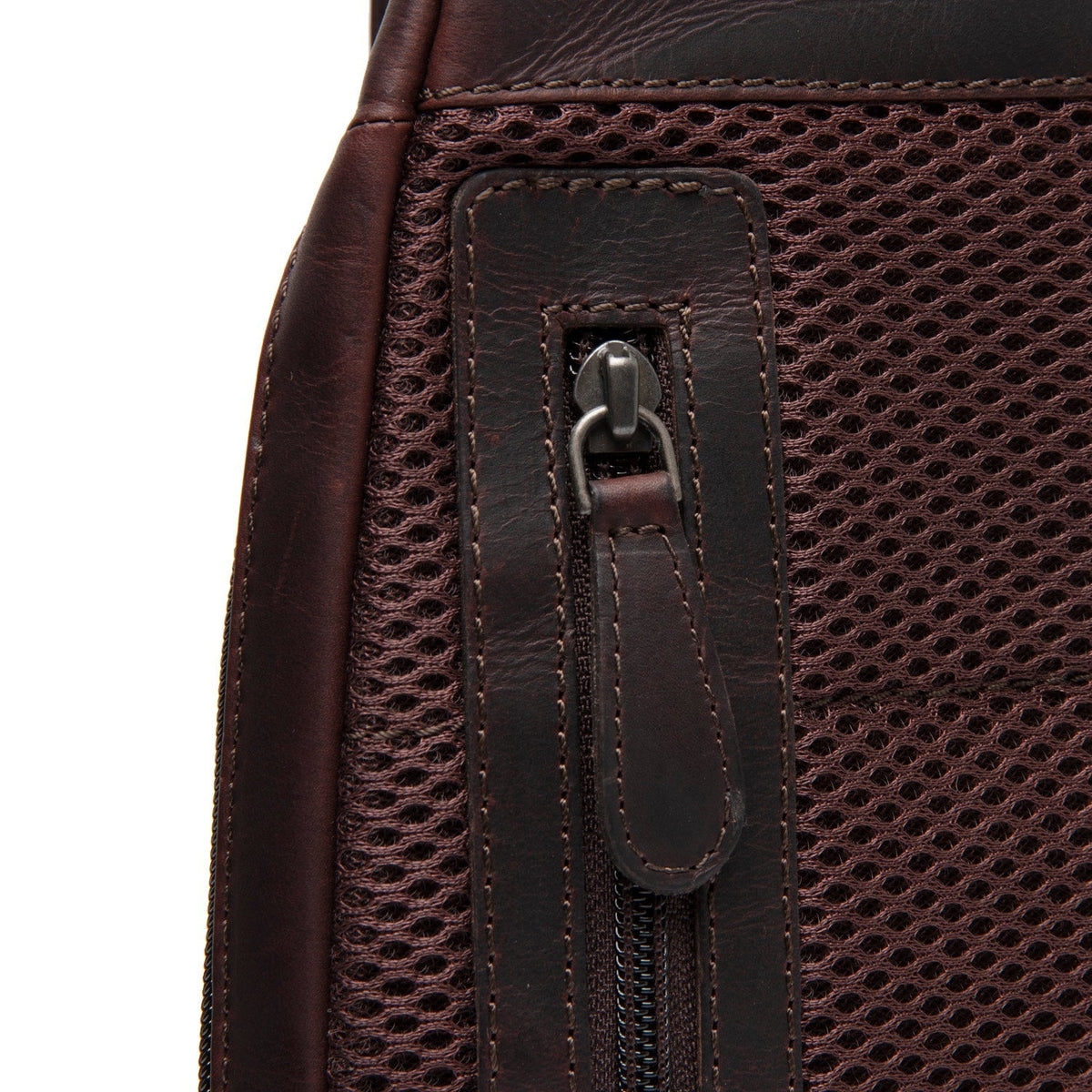 Brown Leather Sling Bag Bowey レディース, detail view 4