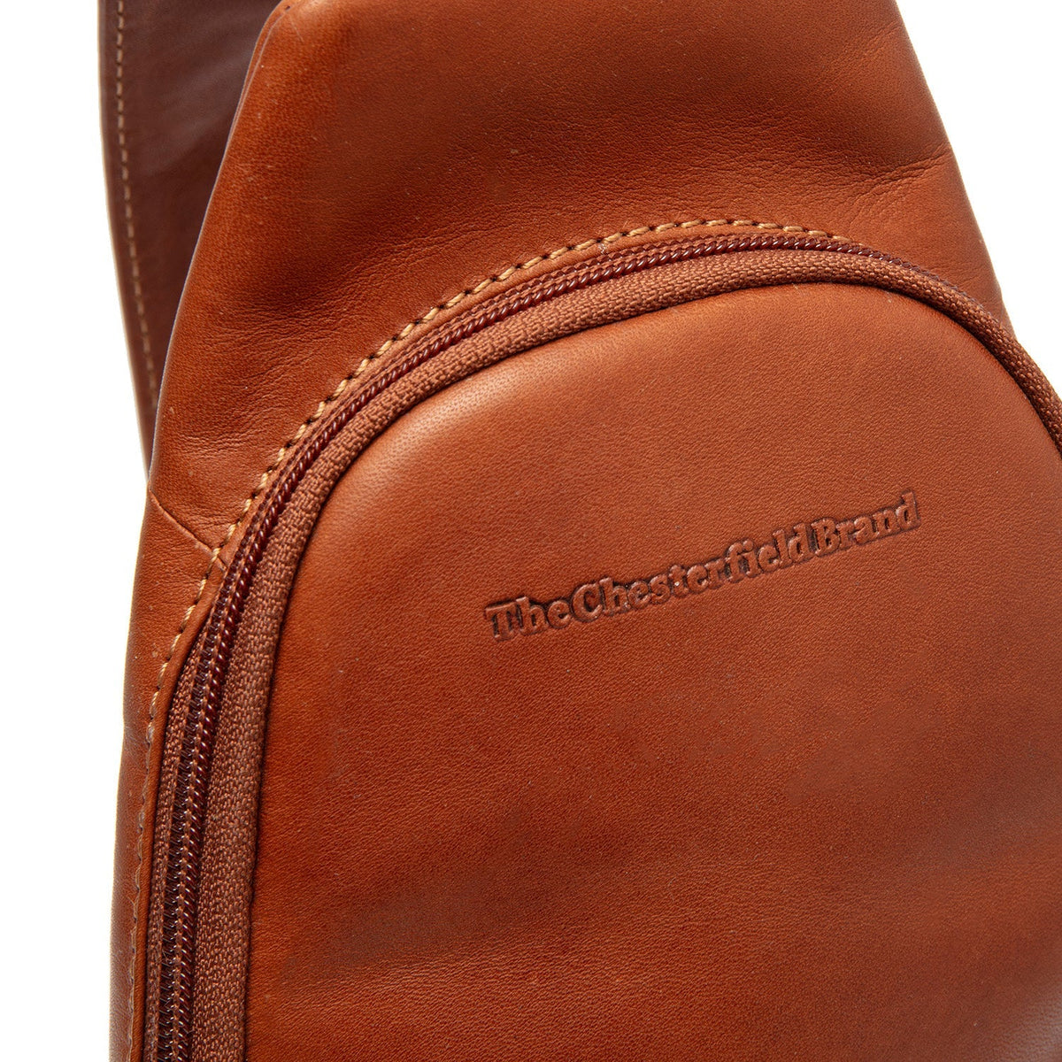 Cognac Leather Sling Bag Bowey レディース, detail view 1