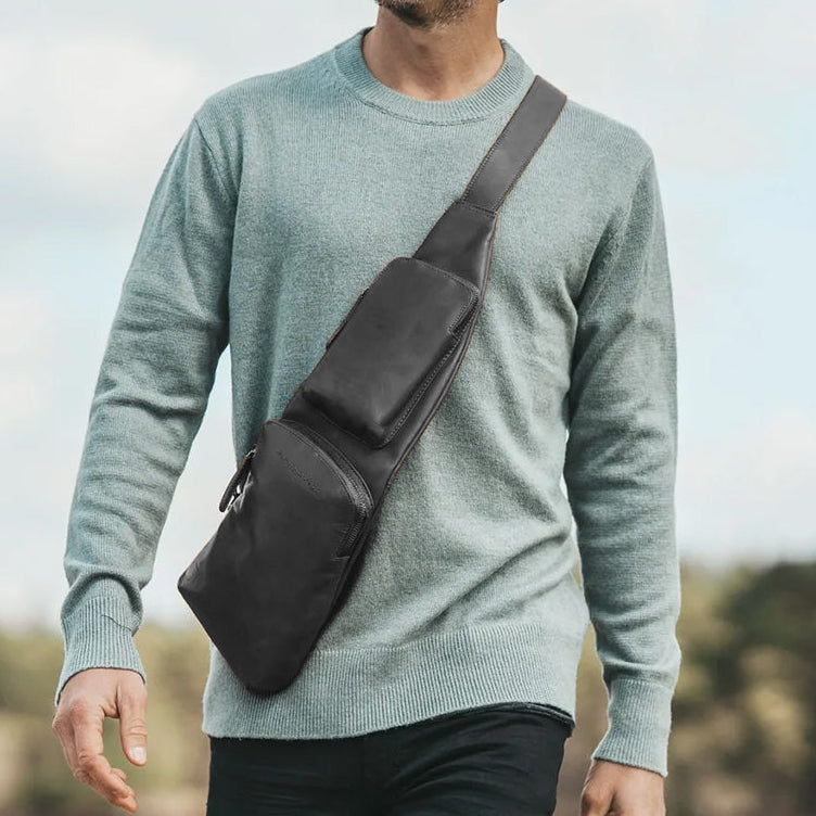 Leather Sling Bag Logan レディース