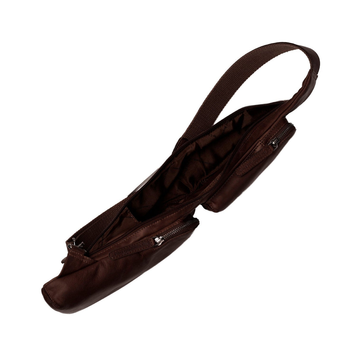 Brown Leather Sling Bag Logan レディース, detail view 3
