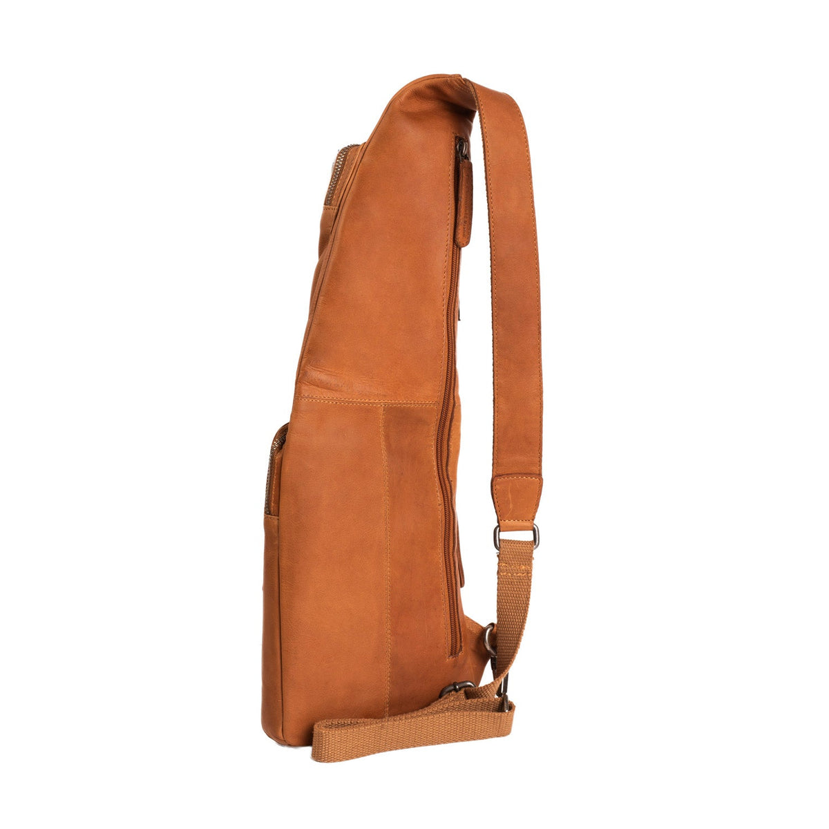 Cognac Leather Sling Bag Logan レディース, detail view 1