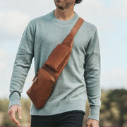 Leather Sling Bag Logan レディース – alternate product view 2