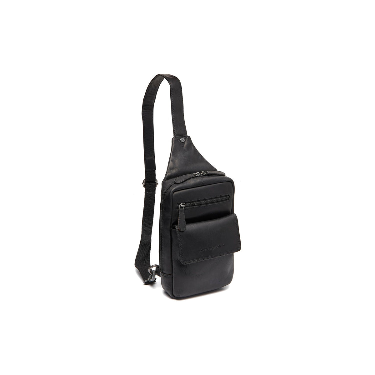 Leather Sling Bag Turelle レディース in Classic 100% Full-Grain Leather - Full Exterior Front Profile View | Buy Online