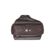 Brown Leather Sling Bag Turelle レディース, detail view 4
