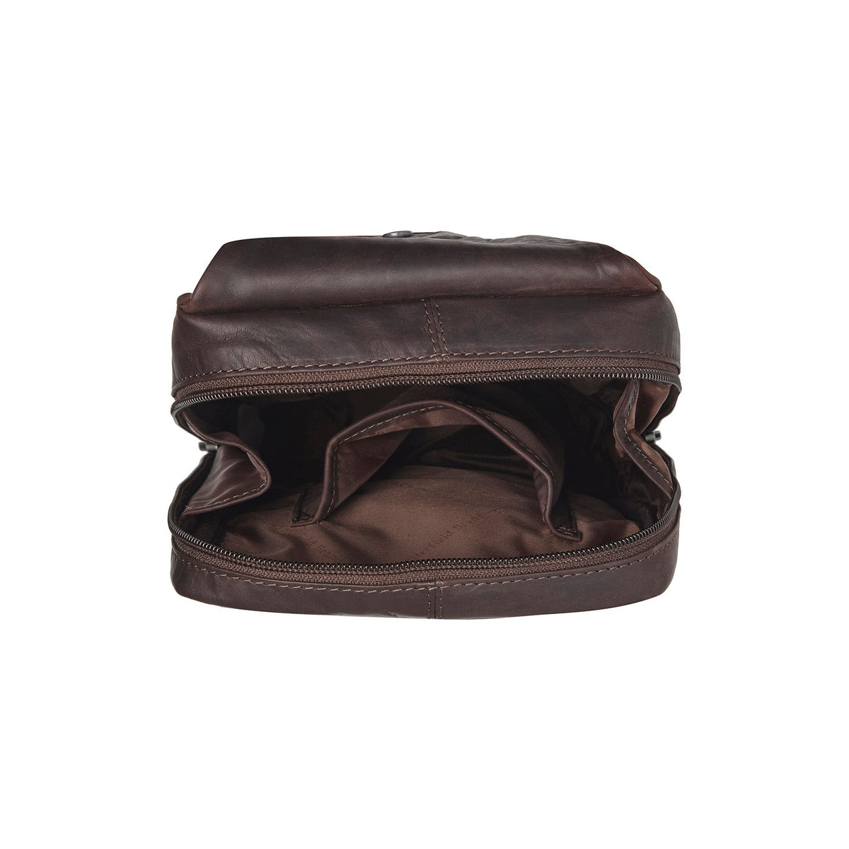 Brown Leather Sling Bag Turelle レディース, detail view 5