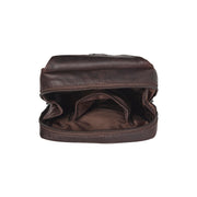 Brown Leather Sling Bag Turelle レディース, detail view 5