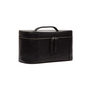 Limone Full-Grain Leather Toiletry Bag レディース in Classic 100% Full-Grain Leather - Front Profile View &amp; Tailored Silhouette | Buy Online