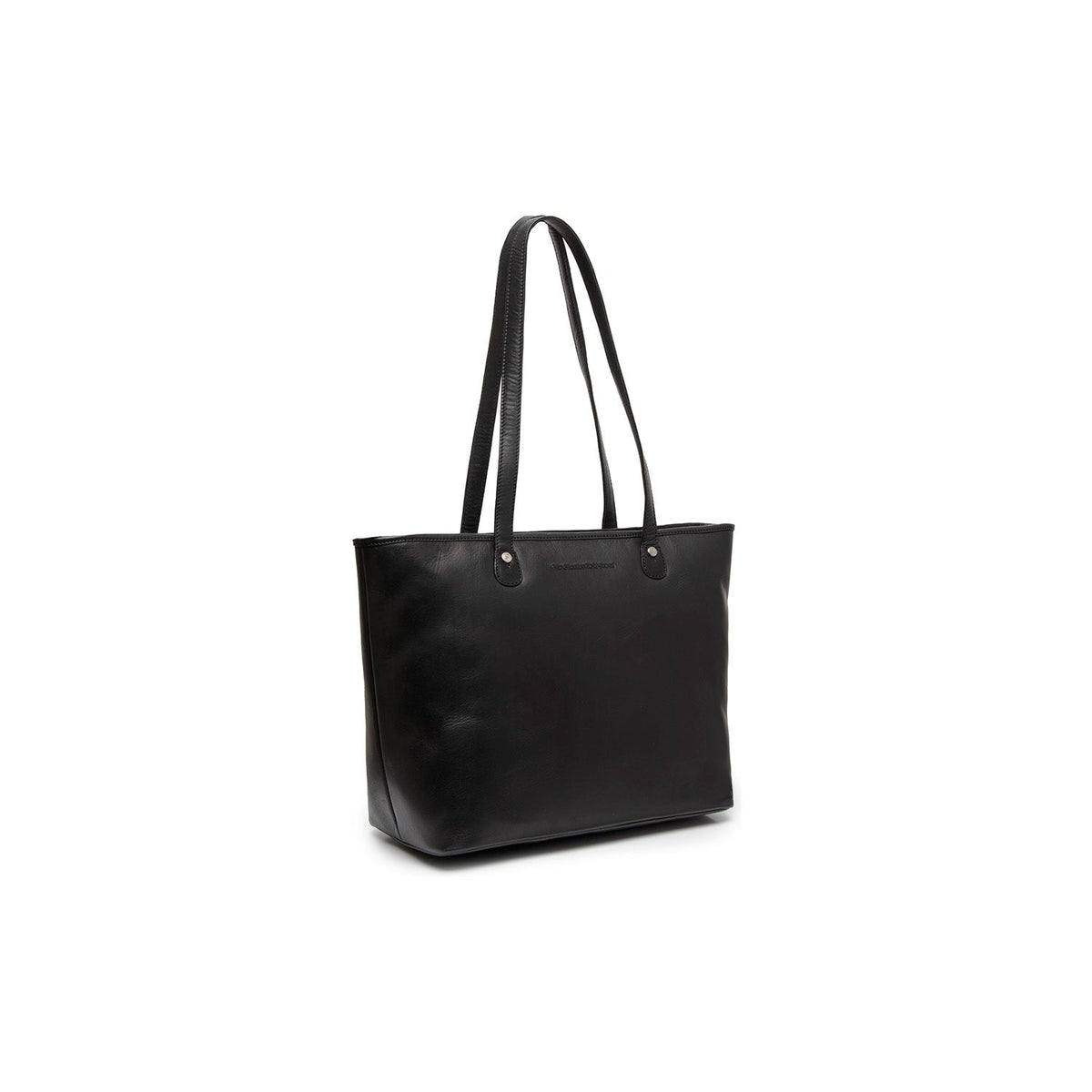 Astano Full-Grain Leather Tote Bag レディース in Tan 100% Full-Grain Leather - Full Exterior Front Profile View | Buy Online