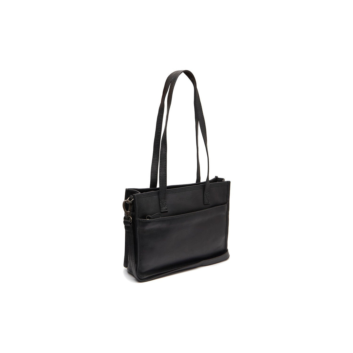 Estella Full-Grain Leather Tote Bag レディース in Classic 100% Full-Grain Leather - Full Exterior Front Profile View | Buy Online
