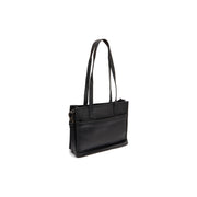 Estella Full-Grain Leather Tote Bag レディース in Classic 100% Full-Grain Leather - Full Exterior Front Profile View | Buy Online