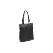 Solvia Full-Grain Leather Tote Bag レディース in Classic 100% Full-Grain Leather - Full Exterior Front Profile View | Buy Online