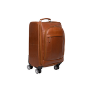 Leather Trolley Key Largo レディース - Lateral Side Profile View Showing Sleeve Cut &amp; Athletic Taper Fit