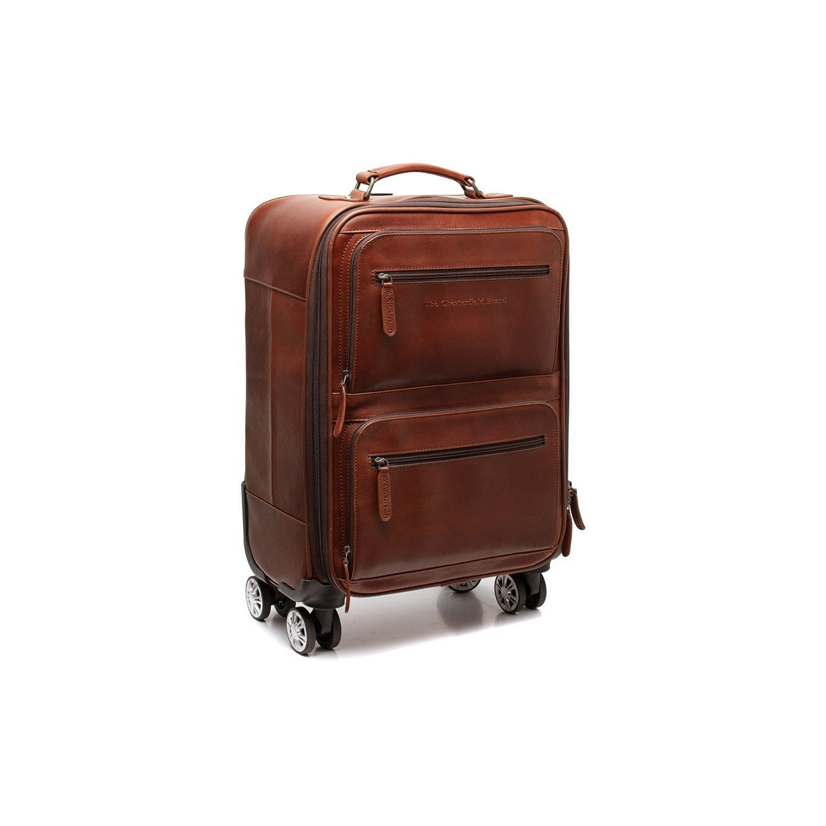 
Cognac Leather Trolley San Marino レディース レディース, detail view 8