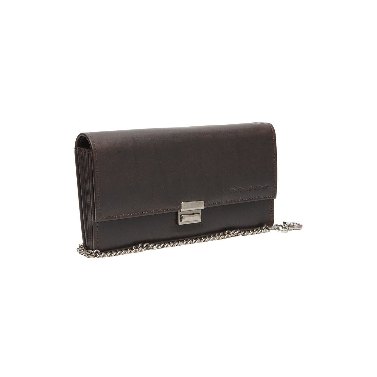 Bora Full-Grain Leather Waiter Wallet レディース in Classic 100% Full-Grain Leather - Full Exterior Front Profile View | Buy Online