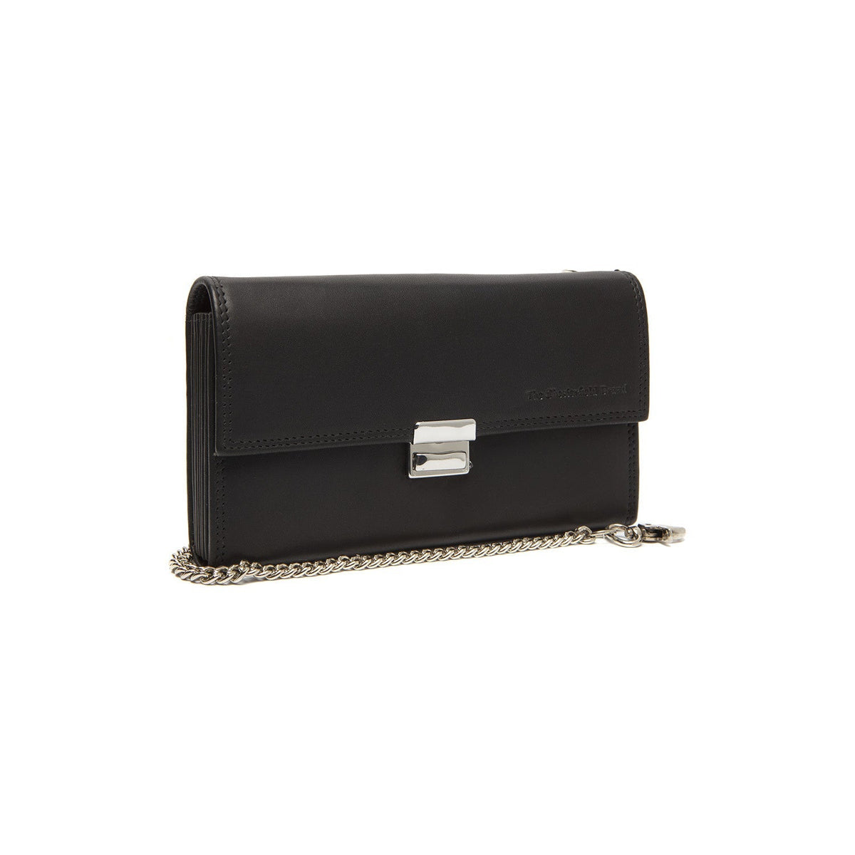 Elba Full-Grain Leather Waiter Wallet レディース in Classic 100% Full-Grain Leather - Full Exterior Front Profile View | Buy Online