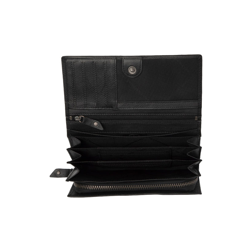 Arvento Full-Grain Leather Wallet レディース