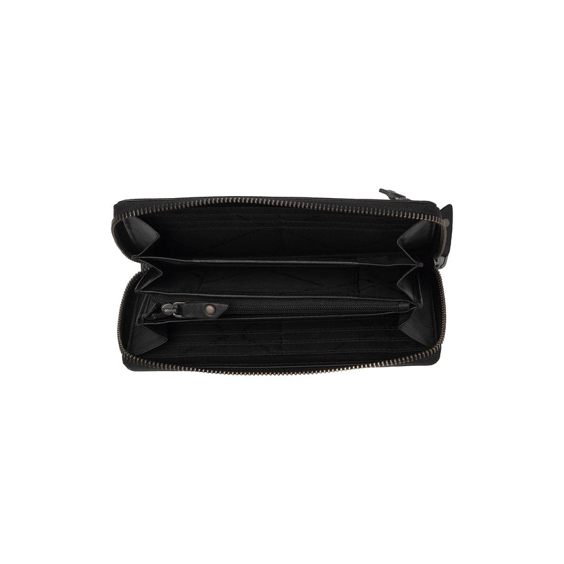 Cantara Full-Grain Leather Wallet レディース