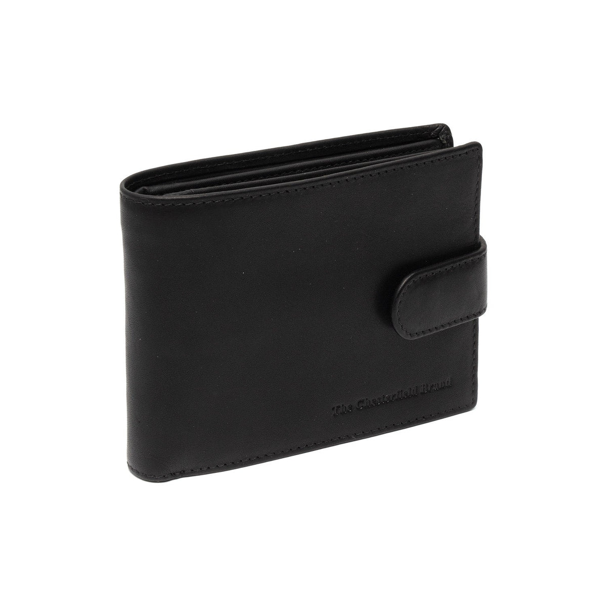 Curtis Full-Grain Leather Wallet メンズ in Classic 100% Full-Grain Leather - Full Exterior Front Profile View | Buy Online