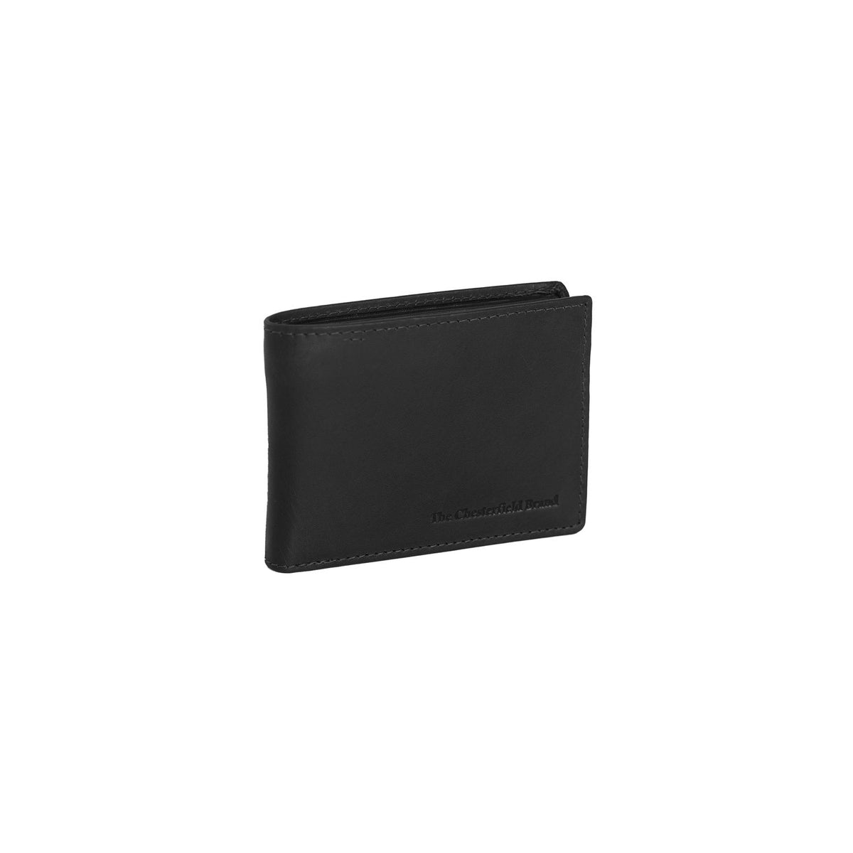 Enzo Full-Grain Leather Wallet メンズ in Classic 100% Full-Grain Leather - Full Exterior Front Profile View | Buy Online