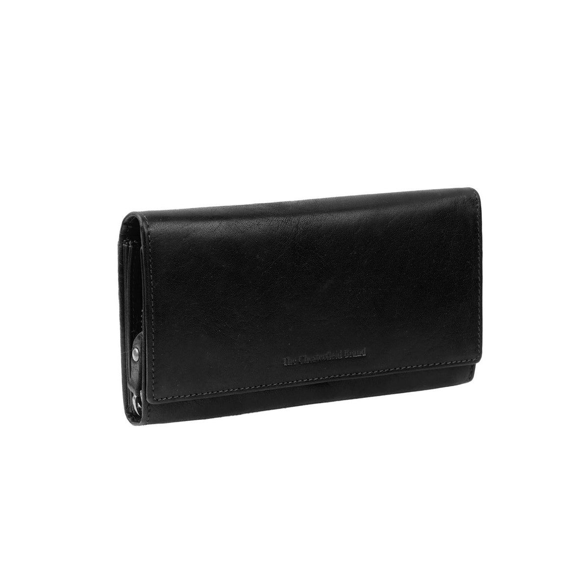 Hampton Full-Grain Leather Wallet レディース in Classic 100% Full-Grain Leather - Full Exterior Front Profile View | Buy Online