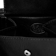 Solid Antique Brass Hardware &amp; Heavy-Duty Dual Zipper Detail on Harlem Full-Grain Leather Wallet メンズ