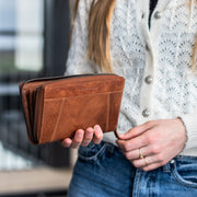 Havana Full-Grain Leather Wallet レディース – alternate product view 2