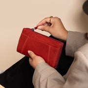 Havana Full-Grain Leather Wallet レディース – alternate product view 2