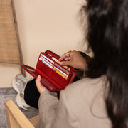 Havana Full-Grain Leather Wallet レディース – alternate product view 3
