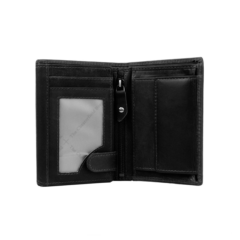 Hazel Full-Grain Leather Wallet レディース