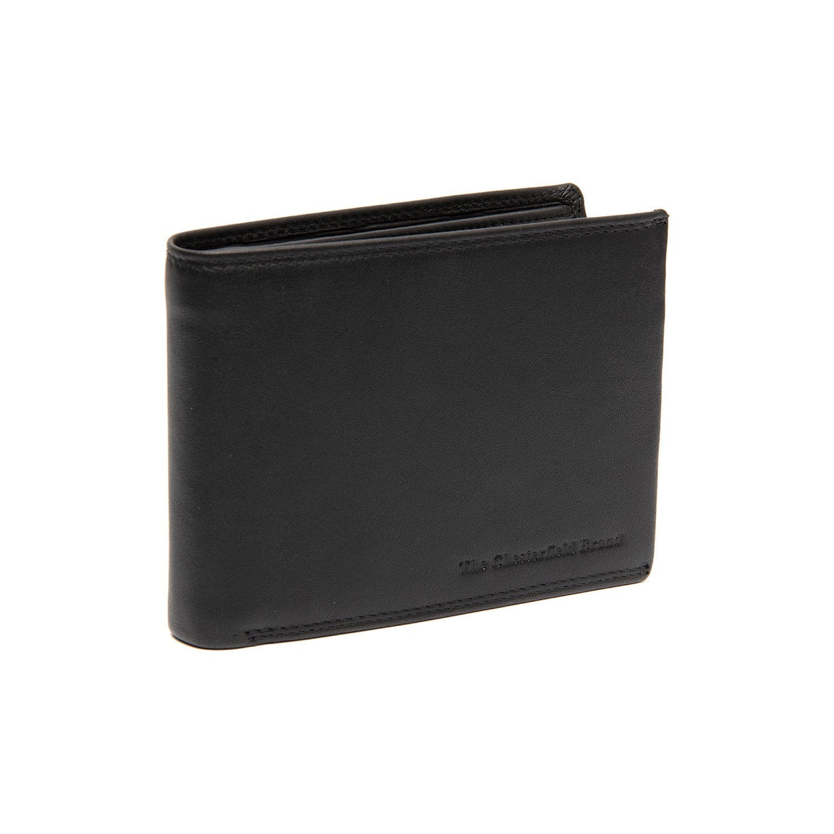 Hendrick Full-Grain Leather Wallet メンズ in Classic 100% Full-Grain Leather - Full Exterior Front Profile View | Buy Online