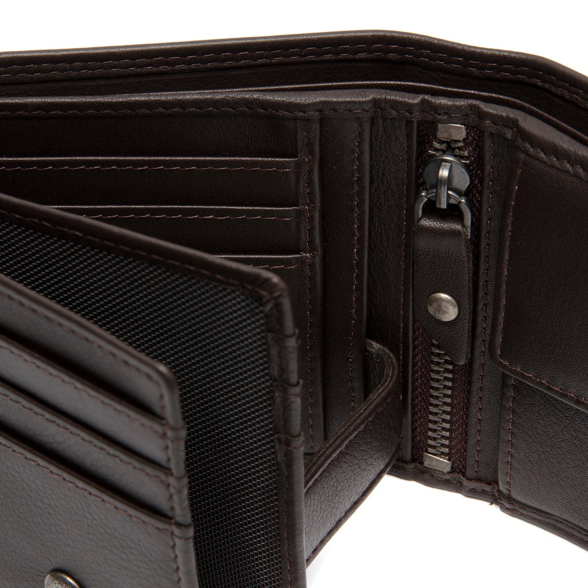 Hendrick Full-Grain Leather Wallet メンズ – alternate product view 3