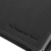 Solid Antique Brass Hardware &amp; Heavy-Duty Dual Zipper Detail on Marion Full-Grain Leather Wallet メンズ