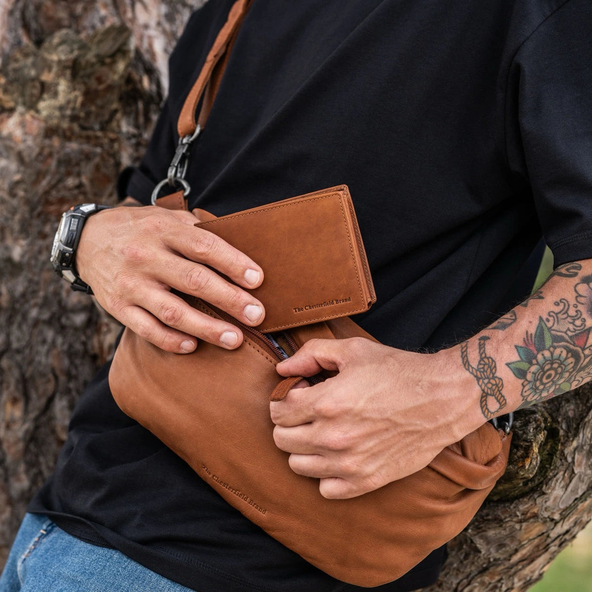 Marion Full-Grain Leather Wallet メンズ – alternate product view 2
