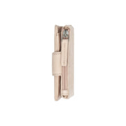 Mavona Full-Grain Leather Wallet - Structured Side Profile Showing Gusset Depth & Expansion Capacity