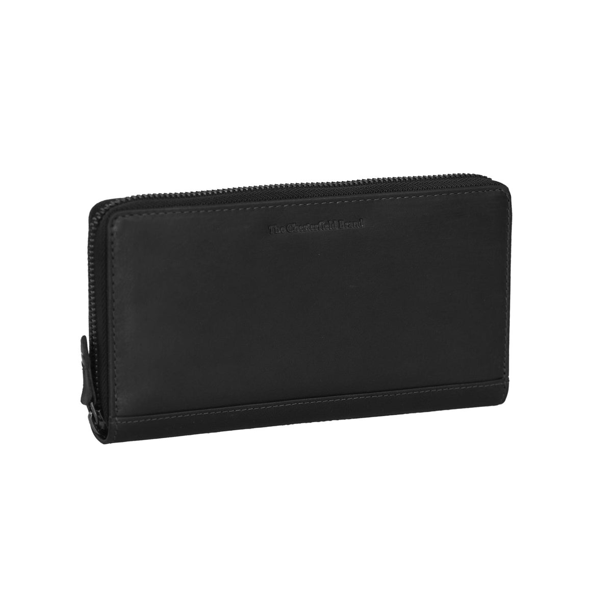 Nova Full-Grain Leather Wallet レディース in Classic 100% Full-Grain Leather - Full Exterior Front Profile View | Buy Online