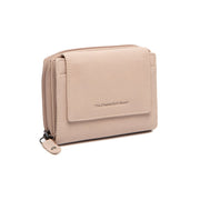 Orveta Full-Grain Leather Wallet レディース in Classic 100% Full-Grain Leather - Full Exterior Front Profile View | Buy Online
