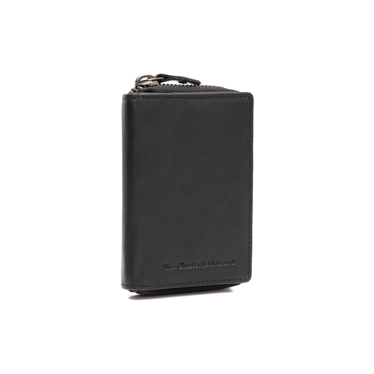 Osum Full-Grain Leather Wallet レディース in Classic 100% Full-Grain Leather - Full Exterior Front Profile View | Buy Online