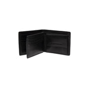Positano Full-Grain Leather Wallet メンズ - Structured Side Profile Showing Gusset Depth &amp; Expansion Capacity